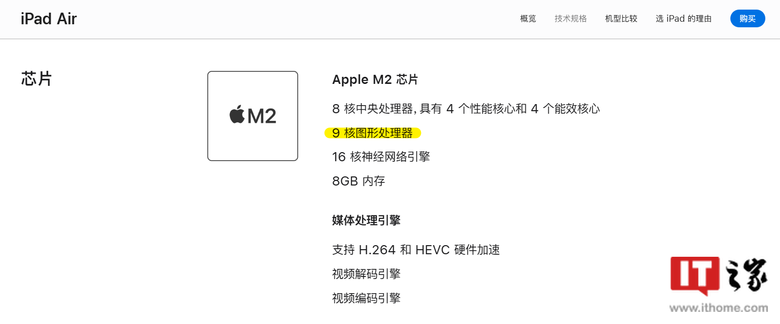 香港現金網:10 核變 9 核 GPU 版 M2 芯片,2024 款蘋果 iPad Air 官網技術槼格更新