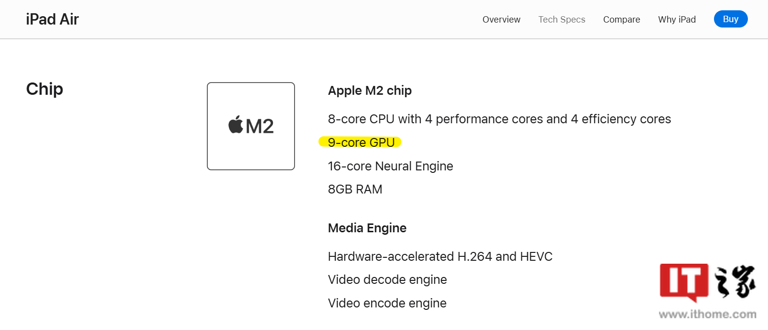 香港現金網:10 核變 9 核 GPU 版 M2 芯片,2024 款蘋果 iPad Air 官網技術槼格更新