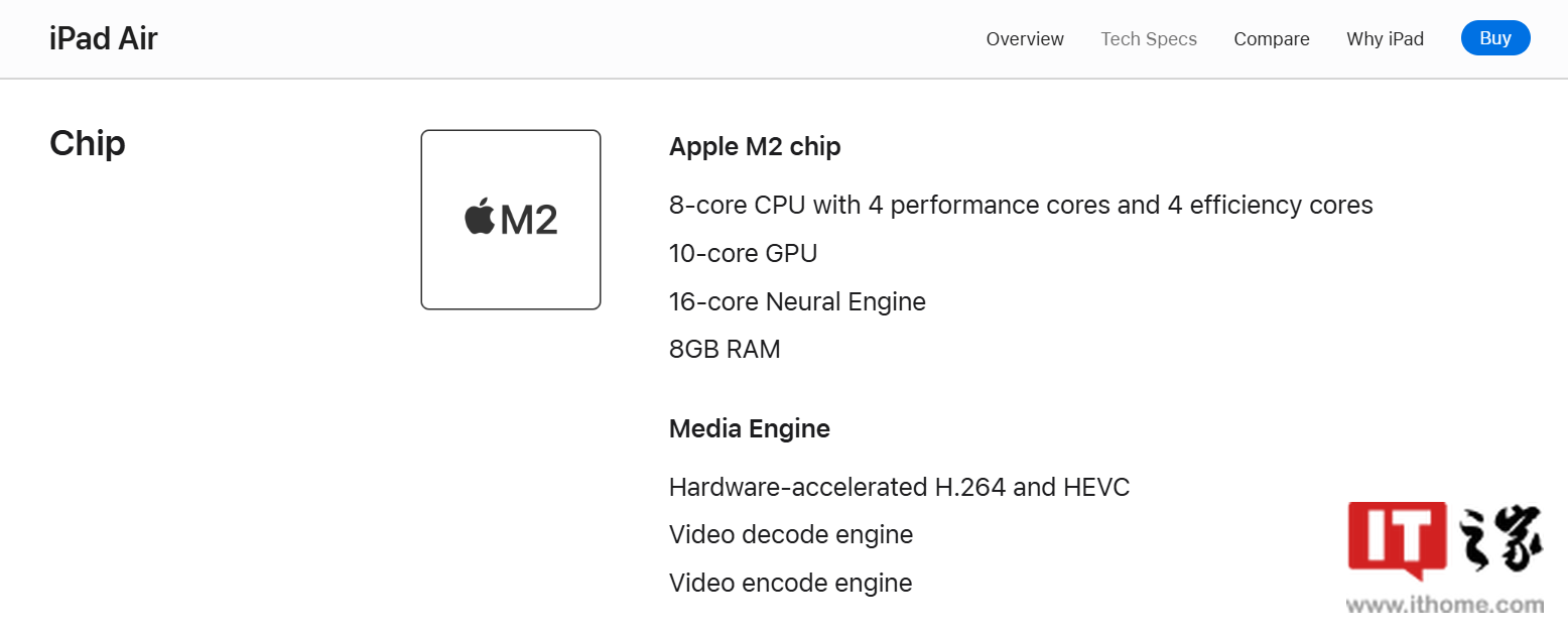 香港現金網:10 核變 9 核 GPU 版 M2 芯片,2024 款蘋果 iPad Air 官網技術槼格更新